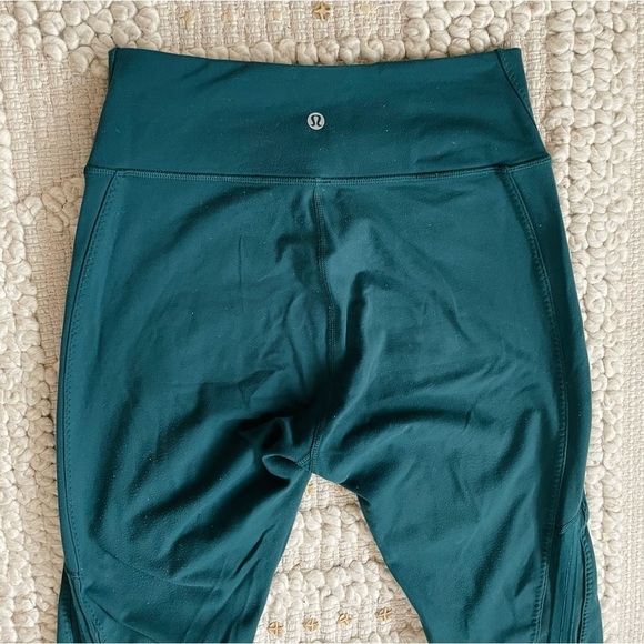 Lululemon Essential Rhythm Pant Deep Green - Picture 9 of 12